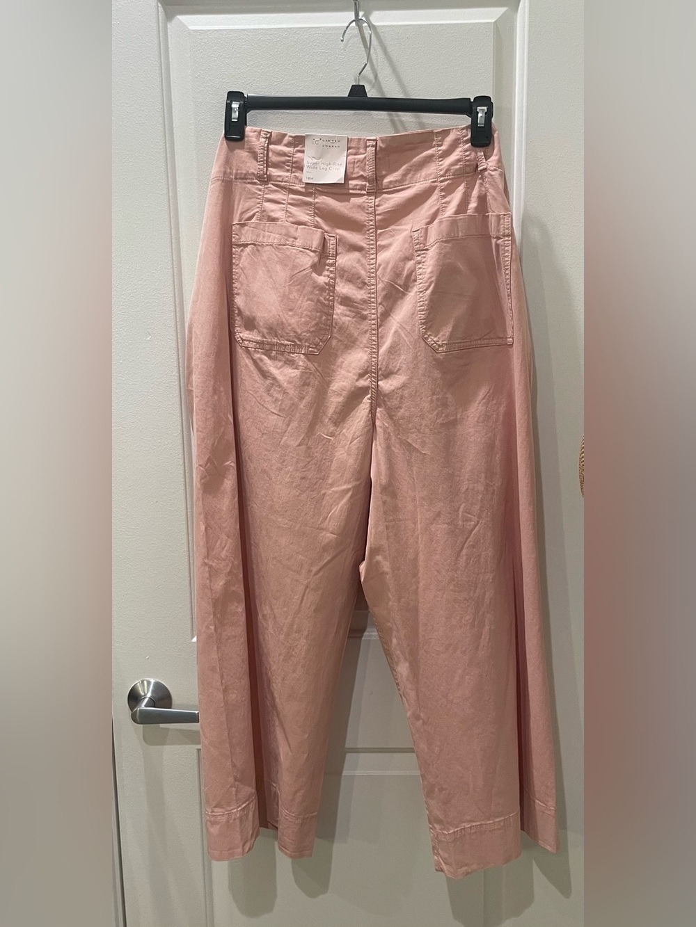 NEW…LC Lauren Conrad Super High-Rise Wide-Leg Crop Pants - Picture 3 of 4